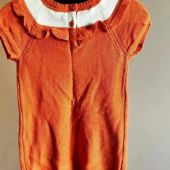 GIRLS CRAZY EIGHT (GYMBOREE) BEAUTIFUL PUMKIN DRESS SIZE 2 YEARS - Picture 5 of 7